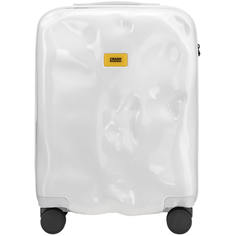 Чемодан унисекс Crash Baggage ICON TONE ON TONE Cabin 4w белый, 55х40х22 см