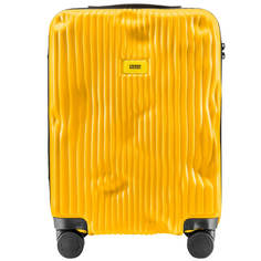 Чемодан унисекс Crash Baggage STRIPE Cabin 4w жёлтый, 55х40х22 см