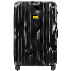 Чемодан унисекс Crash Baggage STRIPE Large 4w чёрный, 79х50х30 см