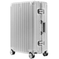 Чемодан унисекс Ninetygo All-round Guard Luggage 24 серебристый, 61,5х43,5х26,5 см