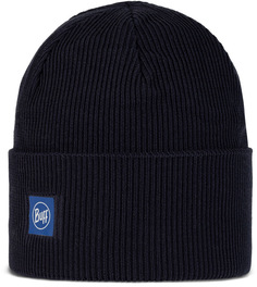 Шапка унисекс Buff Crossknit Hat night blue, р.53-62