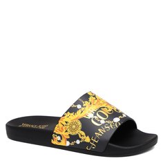 Сланцы женские Versace Jeans Couture 75VA3SQ3 черные 36 EU