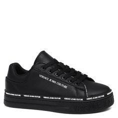Кеды женские Versace Jeans Couture 75VA3SK5 черные 38 EU