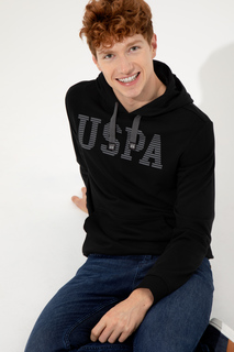 Худи мужское U.S. POLO Assn. G081SZ0820GUYSK022-E черное M