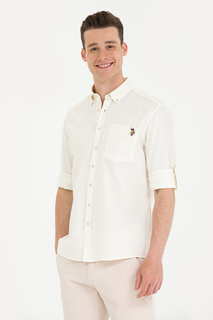 Рубашка мужская U.S. POLO Assn. G081SZ0040FERO белая M