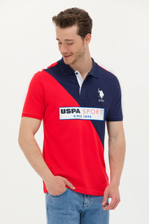 Футболка мужская U.S. POLO Assn. G081SZ0110T-JOPEL красная XL