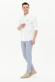 Брюки мужские U.S. POLO Assn. G081SZ0780EKKO синие 33