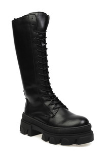 Ботинки El Tempo женские, высокие, размер 40, PJP31_2201-W_OFF-BLACK