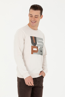Свитшот мужской U.S. POLO Assn. G081SZ0820SEMBA бежевый XL