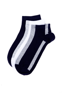 Комплект носков мужских U.S. POLO Assn. A081SZ013P02NOLAN синий; серый one size