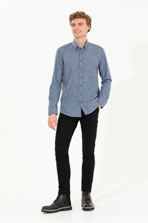 Брюки мужские U.S. POLO Assn. G081SZ0780KENZI22K черные 30