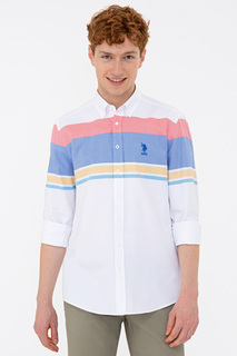 Рубашка мужская U.S. POLO Assn. G081SZ0040WIRA021Y белая M