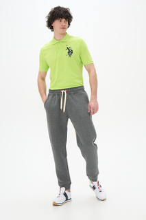 Спортивные брюки мужские U.S. POLO Assn. G081SZ0OP0ODEL-R серые 2XL