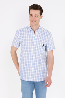 Рубашка мужская U.S. POLO Assn. G081GL0040BIOS белая S