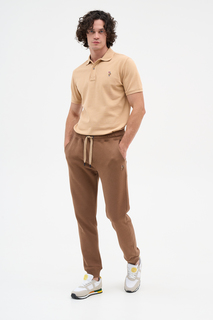 Спортивные брюки мужские U.S. POLO Assn. G081SZ0OP0HEROLDIY023-R коричневые XL