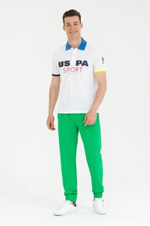 Спортивные брюки мужские U.S. POLO Assn. G081SZ0OP0RC-CAZEP зеленые XL