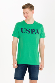 Футболка мужская U.S. POLO Assn. G081SZ0110GEARTIY023 зеленая S