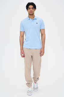 Спортивные брюки мужские U.S. POLO Assn. G081SZ0OP0ODEL-R бежевые M