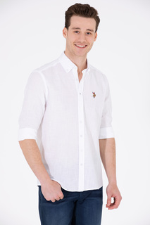 Рубашка мужская U.S. POLO Assn. G081GL0040ENZOGL023Y белая 2XL
