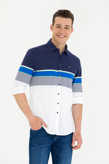 Рубашка мужская U.S. POLO Assn. G081SZ0040ODISE белая XL