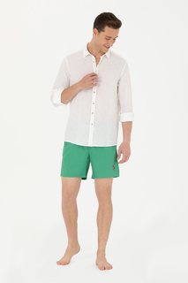Шорты мужские U.S. POLO Assn. G081SZ0660BLAS23Y зеленые XL