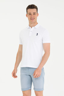 Футболка мужская U.S. POLO Assn. G081SZ0110TP08IY023 белая 2XL