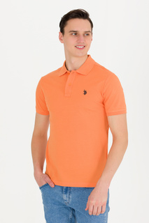 Футболка мужская U.S. POLO Assn. G081GL0110GTP04IY023 оранжевая M