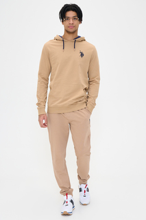 Худи мужское U.S. POLO Assn. G081SZ0820GUYIY022-R бежевое L