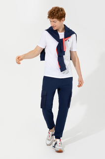 Спортивные брюки мужские U.S. POLO Assn. G081SZ0OP0LOKKEN синие L