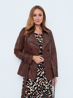 Куртка женская BILGINS 245 коричневая 48 RU