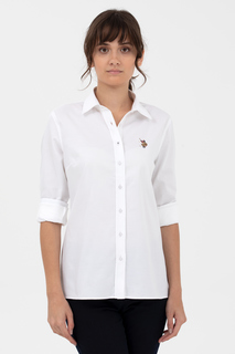 Рубашка женская U.S. POLO Assn. G082SZ0040CRISCOLOR023Y белая 36