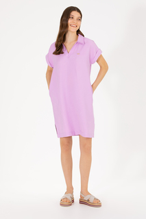 Платье женское U.S. POLO Assn. G082SZ0320HECAR фиолетовое 38