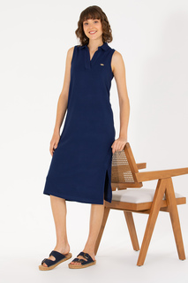 Платье женское U.S. POLO Assn. G082SZ0750MAGE синее 2XS