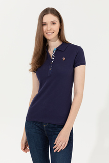 Футболка женская U.S. POLO Assn. G082SZ0110TP01-CLR синяя XS