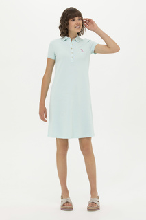 Платье женское U.S. POLO Assn. G082GL0750GURLIN23 бирюзовое M