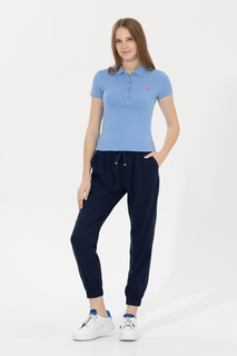 Брюки женские U.S. POLO Assn. G082SZ0780PETAL синие 32