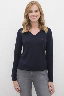 Пуловер женский U.S. POLO Assn. G082SZ0TK0ESTALESK20 синий S