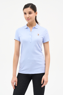 Футболка женская U.S. POLO Assn. G082SZ0110TP0123-CLR фиолетовая 2XS