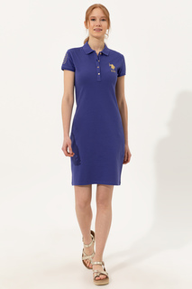 Платье женское U.S. POLO Assn. G082SZ0750MTS02222-075 фиолетовое S