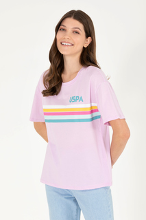 Футболка женская U.S. POLO Assn. G082GL0110GADALA фиолетовая XS