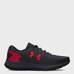 Кроссовки Under Armour Charged Rogue для мужчин, черный-красный, 43,5, 3024877-001