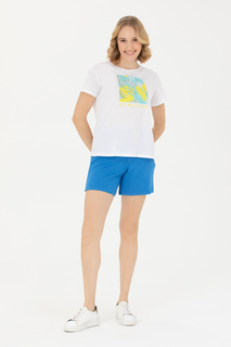 Шорты женские U.S. POLO Assn. G082SZ0OS0MELKE синие S
