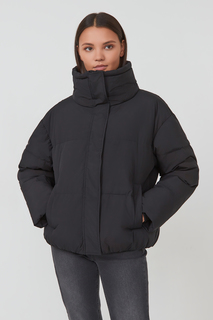 Пуховик женский desam desam D0023571 черный M