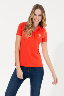 Футболка женская U.S. POLO Assn. G082SZ0110MTS02222-011 красная S