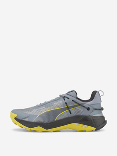 Кроссовки Puma Explore Nitro GTX Gray Tile-Black-F 43, 37802302, для женщин