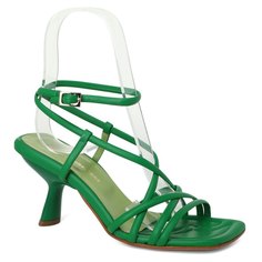 Босоножки женские Poesie Veneziane BVA86 зеленые 40 EU