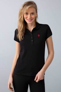 Футболка женская U.S. POLO Assn. G082GL0110GTP-IY09 черная XS