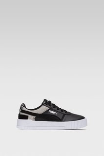 Кроссовки Puma Carina Patchwork Black-Black-P 39, 38390701, для женщин