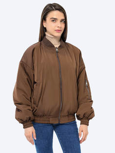 Куртка женская Vitacci EF202-04 коричневая M