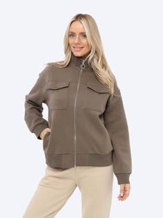 Куртка женская Vitacci TE8060-04 коричневая XL